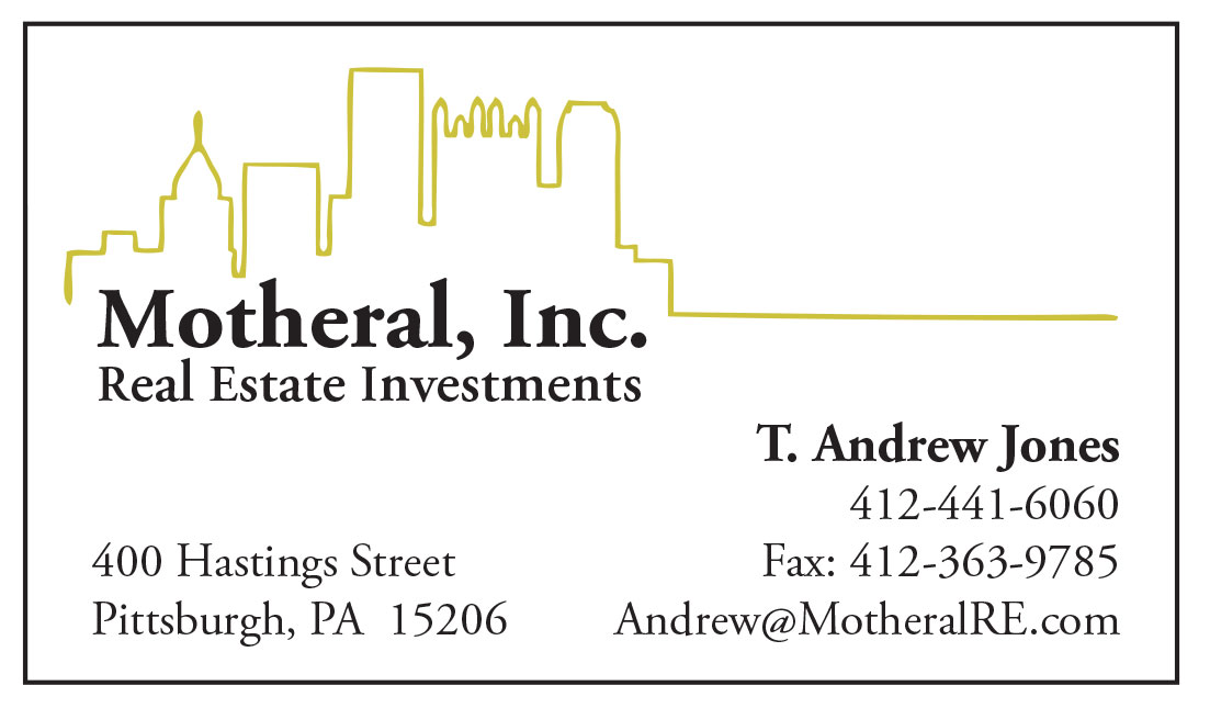 Motheral, Inc.  Real Estate Investments - T. Andrew Jones
