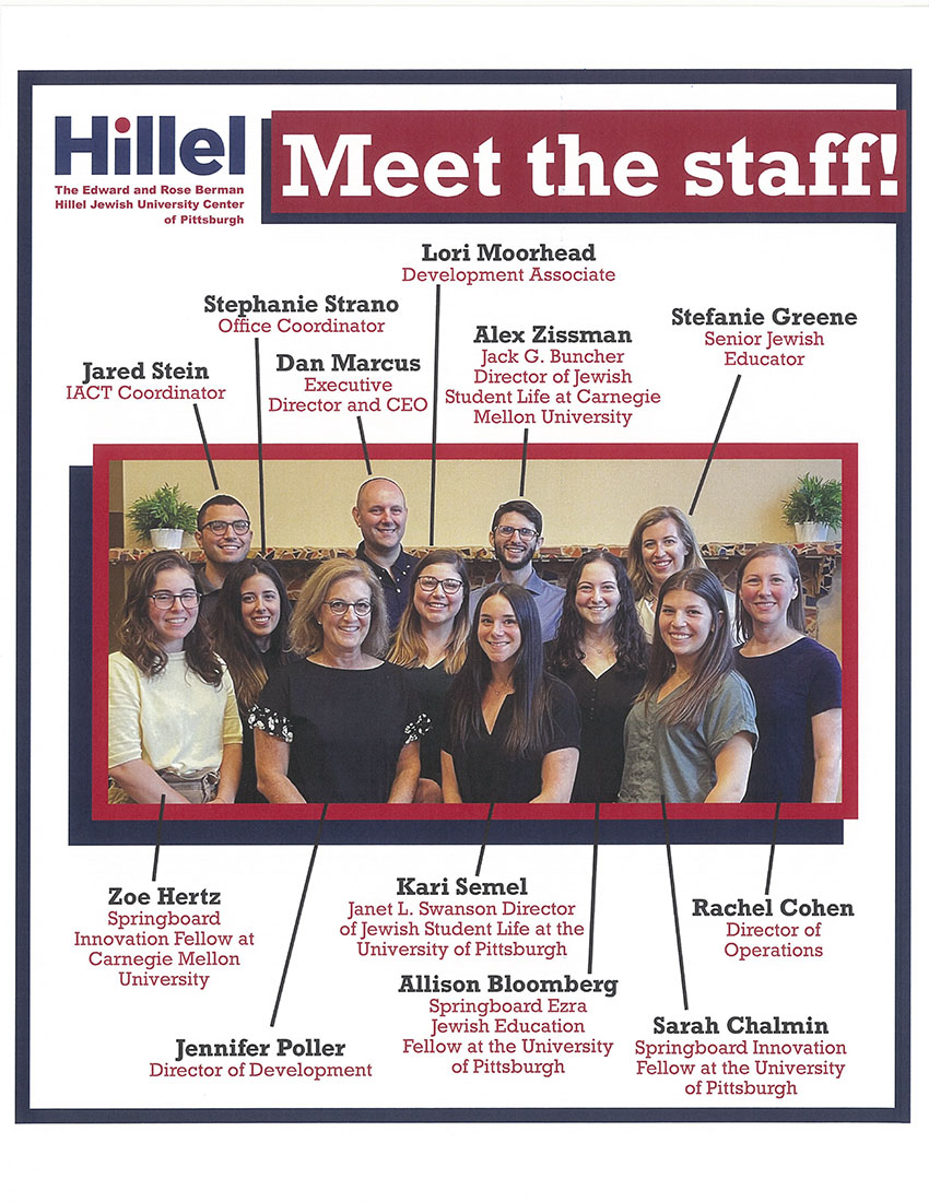 Hillel- Meet the Staff